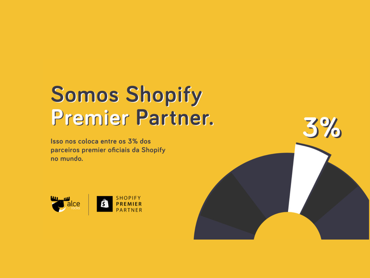 Alce Rocks conquista o nível Shopify Premier Partner